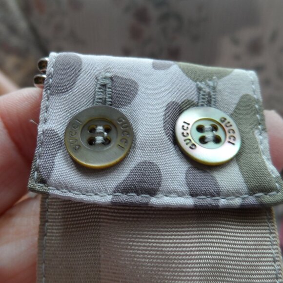 New Gucci 100% Silk Beige Leopard Print Drop-Waist Belted Sheath Dress Size 40-4 - Picture 10 of 16